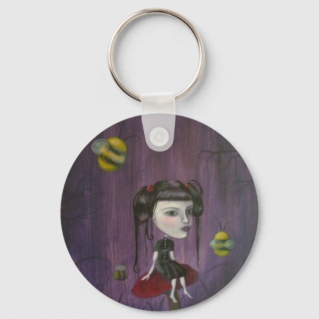 Bee-Chain Key Ring (Front)