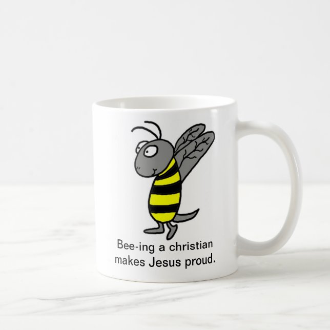 Bee Christian Mug (Right)