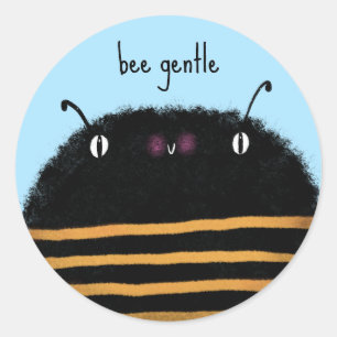 Bee Classic Round Sticker