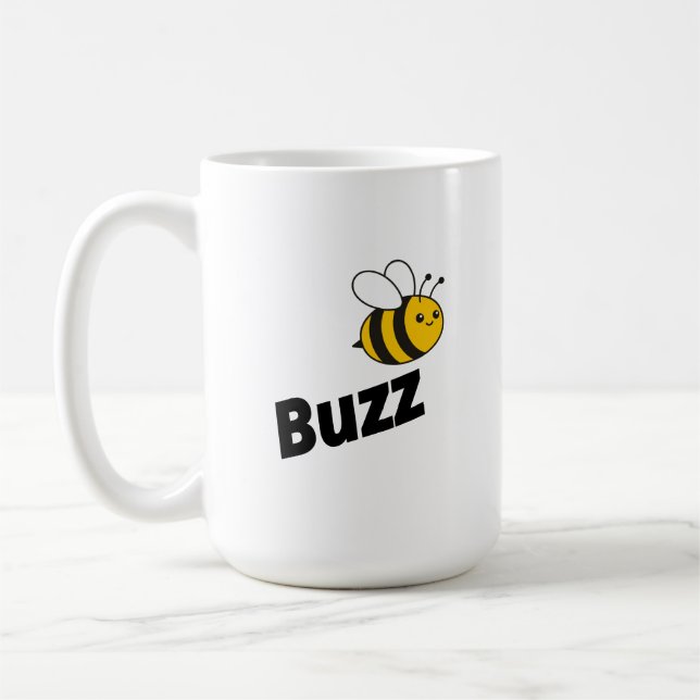 bee coffee mug (Left)