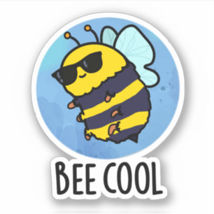 Bee Cool Funny Insect Bee Pun 