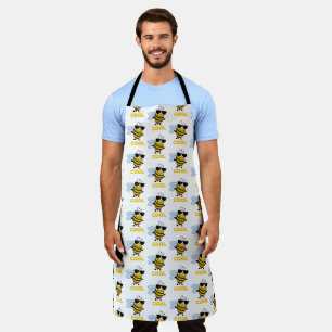 Bee Cool   Funny Trendy Bee Customisable Apron