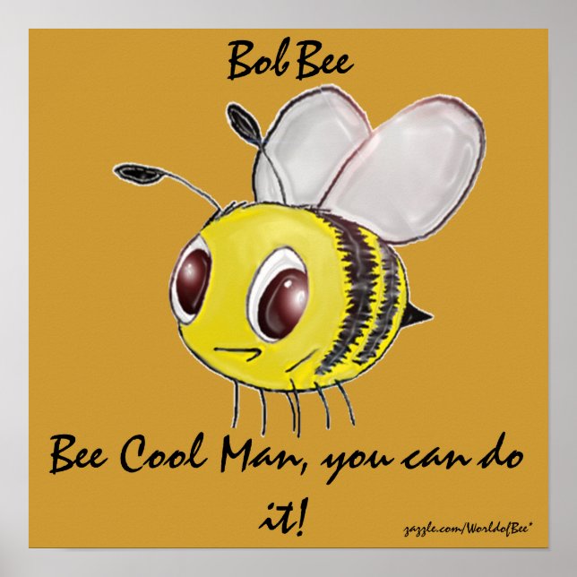 Bee Cool Man Poster (Front)