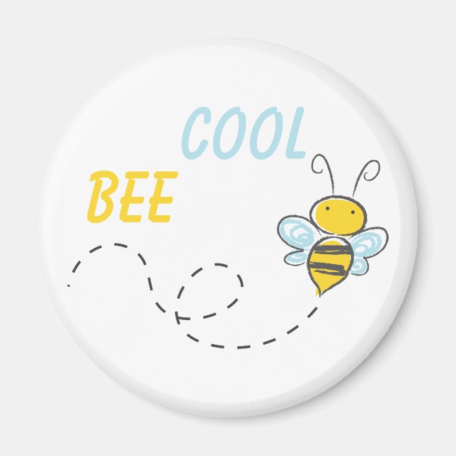 Bee Cool personalised Magnet (Front)