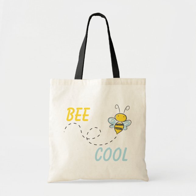 Bee Cool personalised Tote Bag (Front)