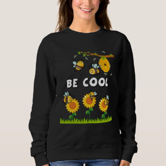 Bee Cool Pollination & Hive  For Children & Toddle Sweatshirt