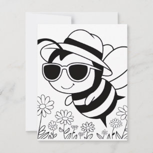 Bee Cool RSVP Card