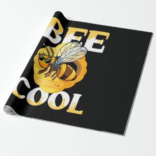 Bee Cool Wrapping Paper