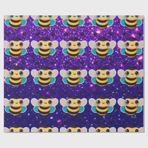 Bee Cute Charming Themed Inspired  Wrapping Paper