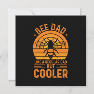 Bee Dad Invitation