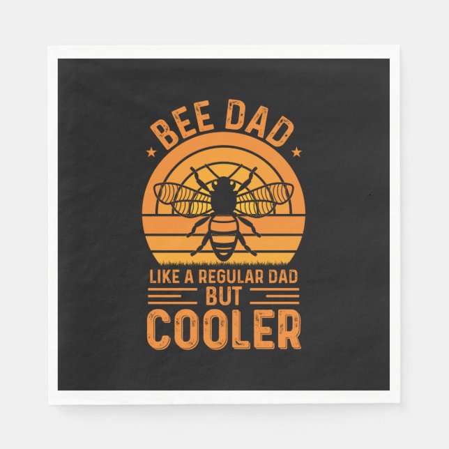 Bee Dad Napkin (Front)