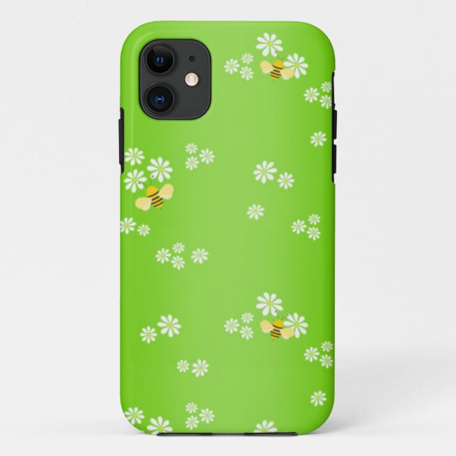 bee daisy Case-Mate iPhone case (Back)