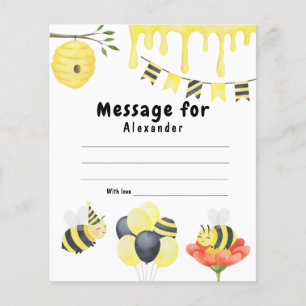 Bee Day Time Capsule Message