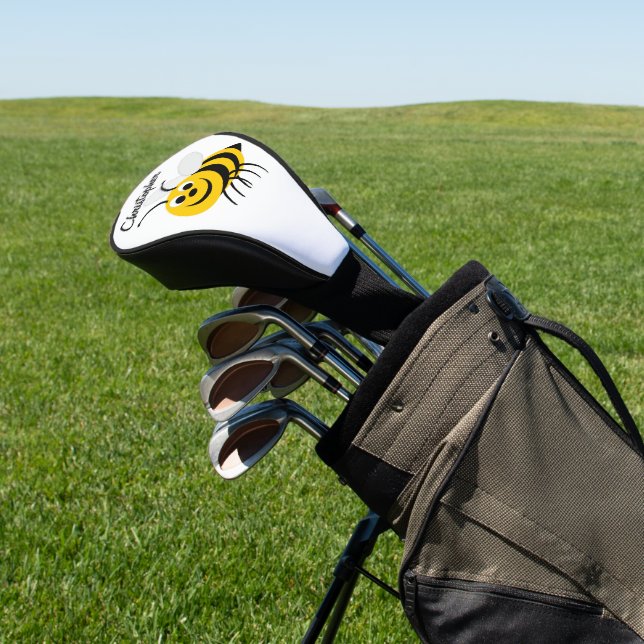 Bee Design Golf Head Cover (In Situ)