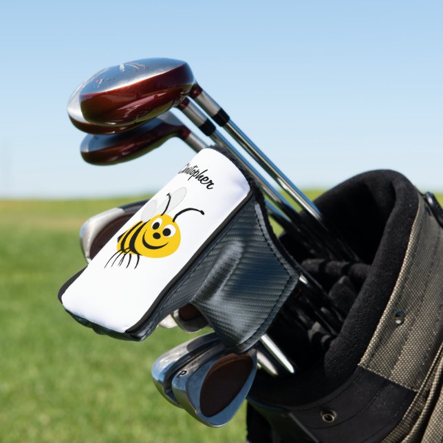 Bee Design Golf Head Cover (In Situ)