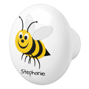 Bee Design Personalised Ceramic Knob