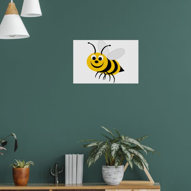 Bee Design Poster (Living Room 1)