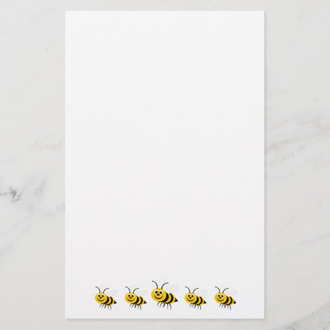 Bee Design Stationery (Front)