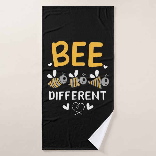 Bee Different Bath Towel (Bath Towel)
