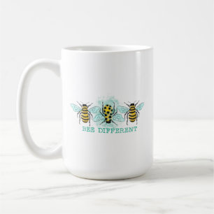 Bee Different Bumble Bee Trio Coffee Mug