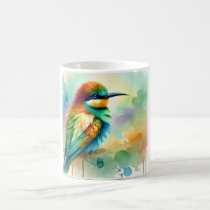 Bee Eater Bird 250924AREF138 - Watercolor Coffee Mug