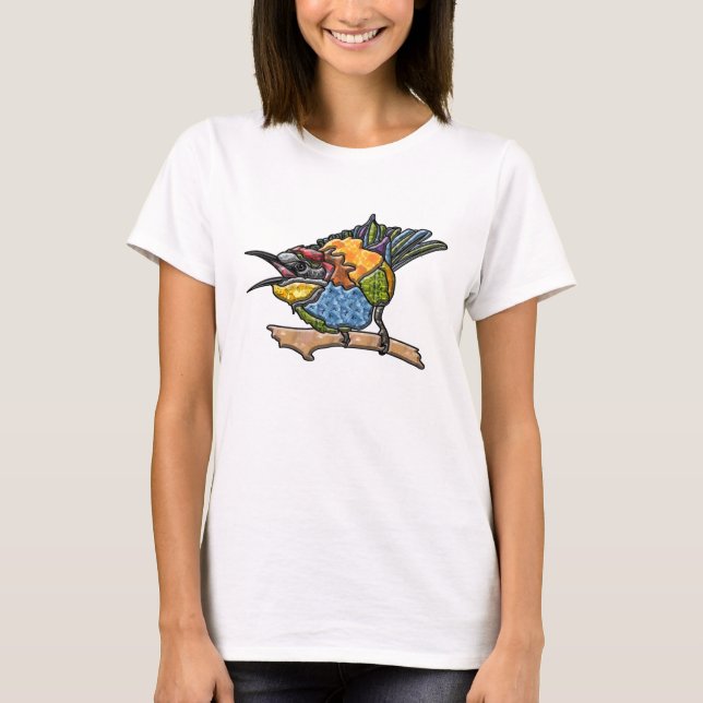 Bee Eater Bird T-Shirt (Front)