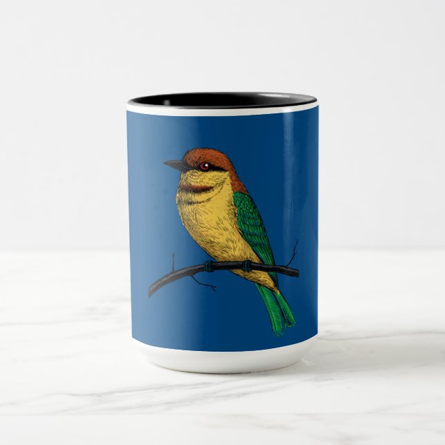 Bee eater mug (Center)