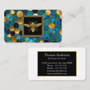 Bee Farm Bee Keeper Business Card