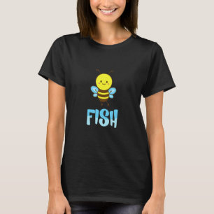 Bee Fish Beekeeper Men Women Kids T-Shirt