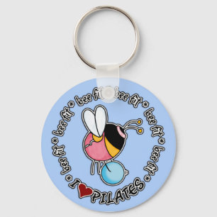 bee fit - pilates keychain