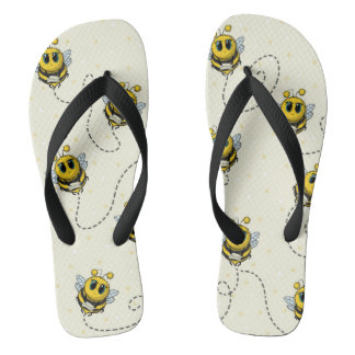 Bee Flip Flops