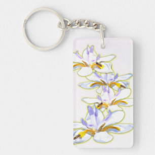 Bee & Flower Key Chain