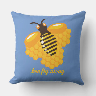 bee fly away cushion