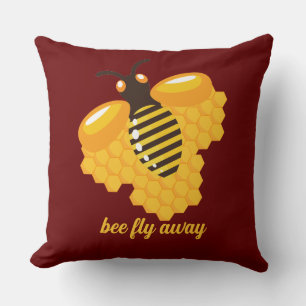 bee fly away cushion