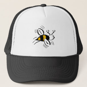 Bee Free Honey and Black Trucker Hat