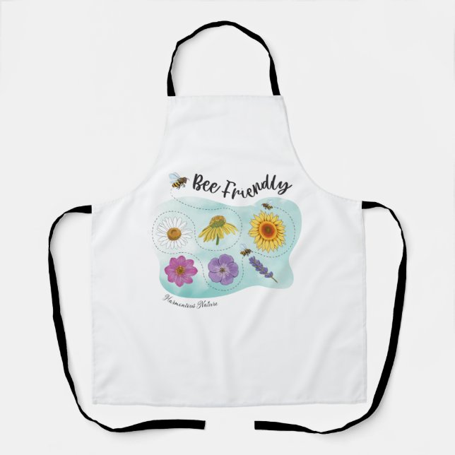 Bee friendly - Harmonious Nature  Apron (Front)