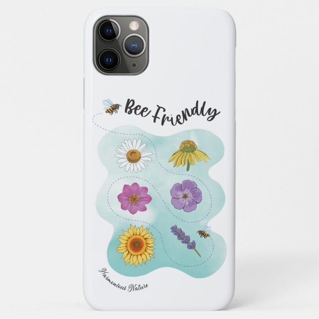 Bee friendly - Harmonious Nature Case-Mate iPhone Case (Back)