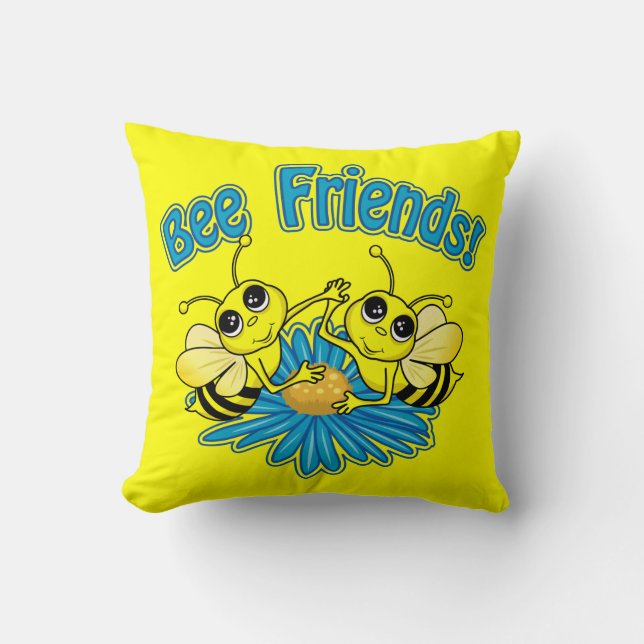 Bee Friends Cushion (Front)