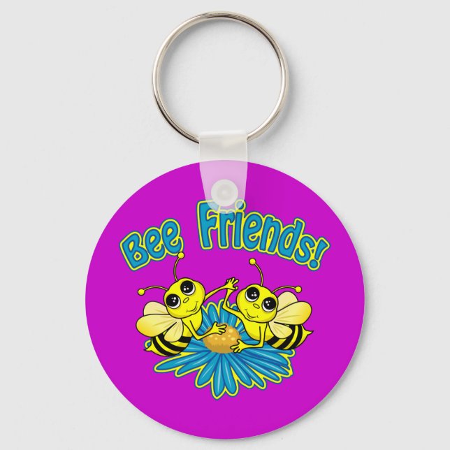 Bee Friends Key Ring (Front)