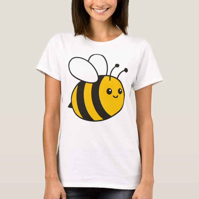 bee funny T-Shirt (Front)