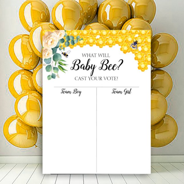 Bee Gender reveal Boy or Girl chart (Creator Uploaded)