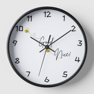 bee good bee  nice clock