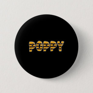 Bee Grandpa Poppy Halloween Costume 6 Cm Round Badge