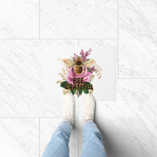 Bee Grateful Doormat