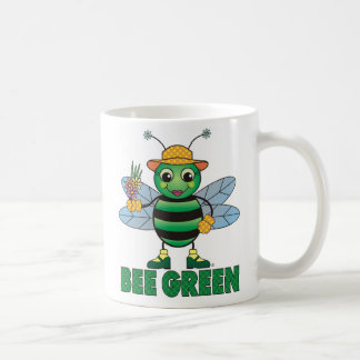 BEE Green  Coffee Mug