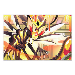 Bee Halloween Slasher   Helluva Boss   Photo Print