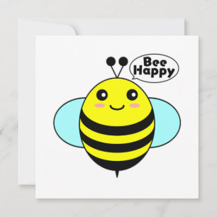 Bee Happy 3 Card