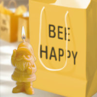 BEE HAPPY Apiary Beekeeper Nature Lover Gift Tote