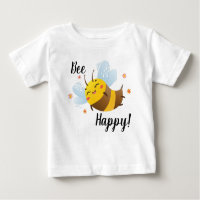 Bee Happy Baby T-Shirt