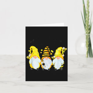 Bee Happy Bee Gnome Spring  Card